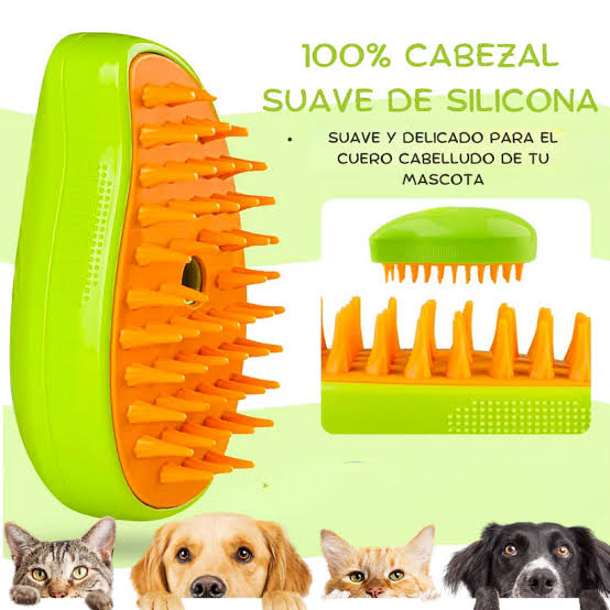 Cepillo  de vapor  para mascotas