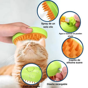 Cepillo  de vapor  para mascotas